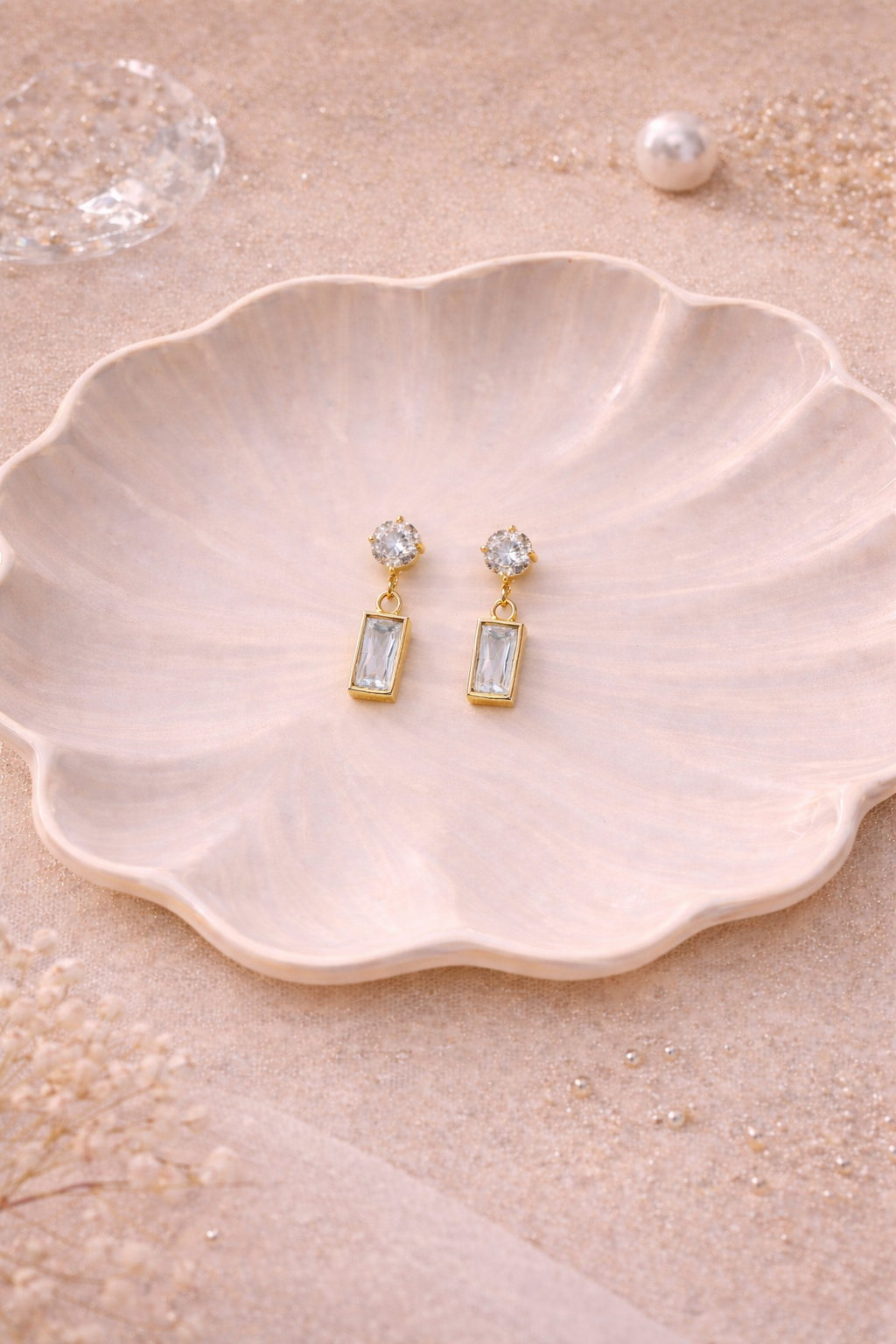 Frame Drop Earrings