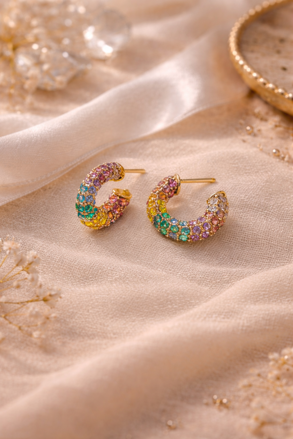 Color Curve Earrings