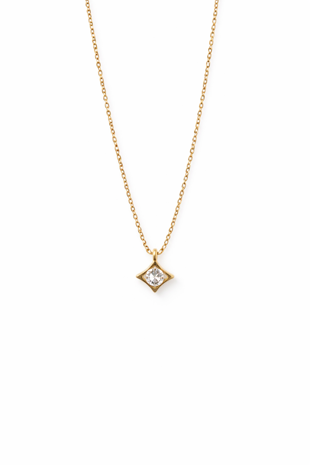 Square stone Pendant