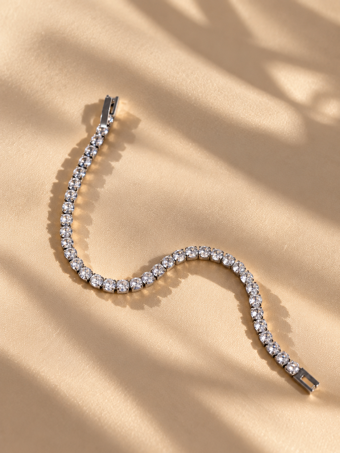 Silver Tennis Bracelet