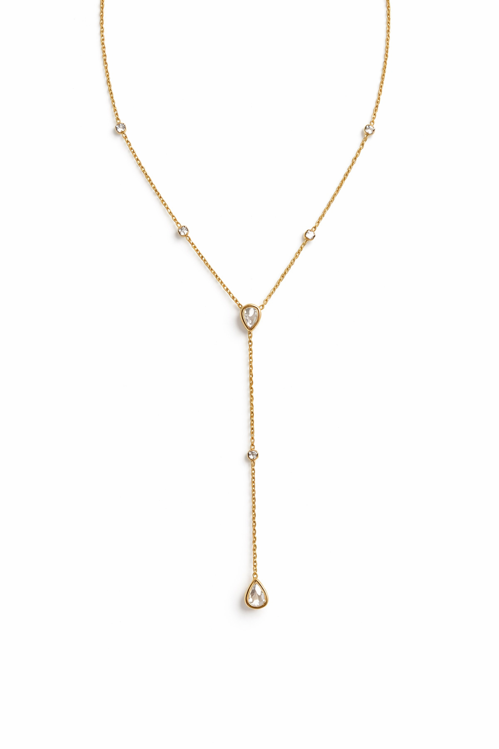 Stone Line drop Pendant