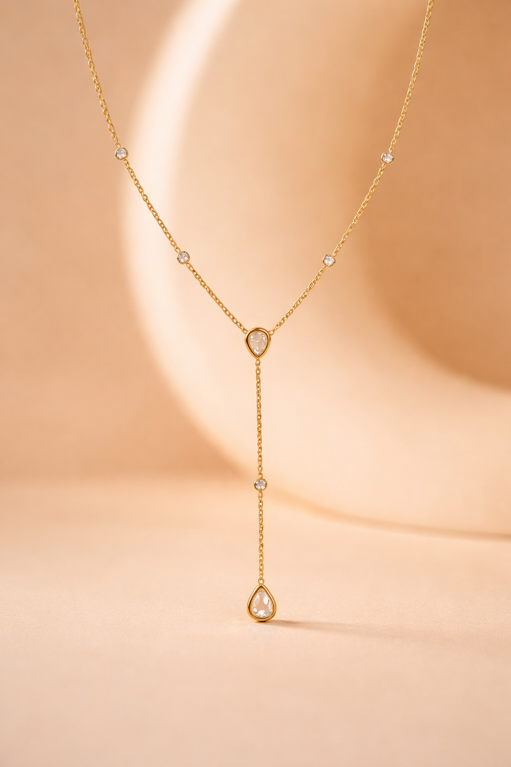 Stone Line drop Pendant