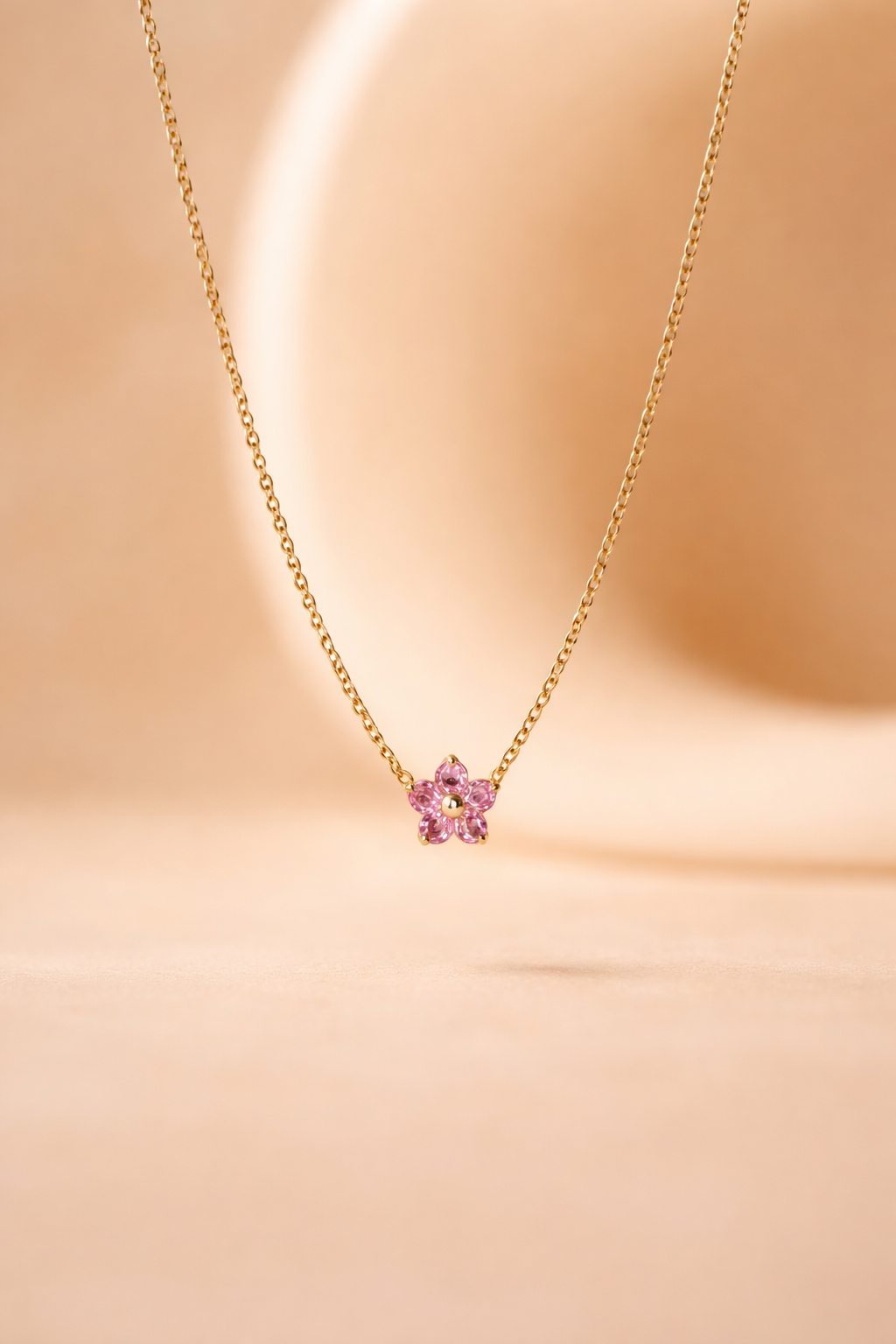 Pink Petal Pendant