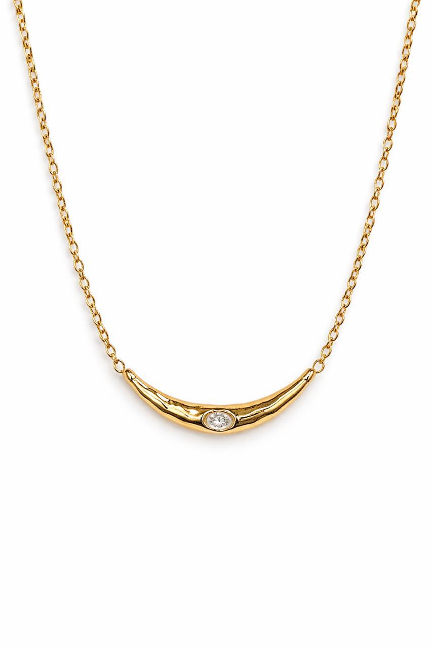 Curve Stone Necklace