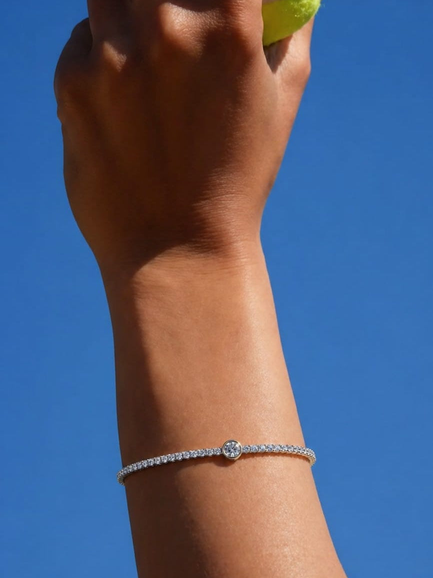 Round Tennis Bracelet