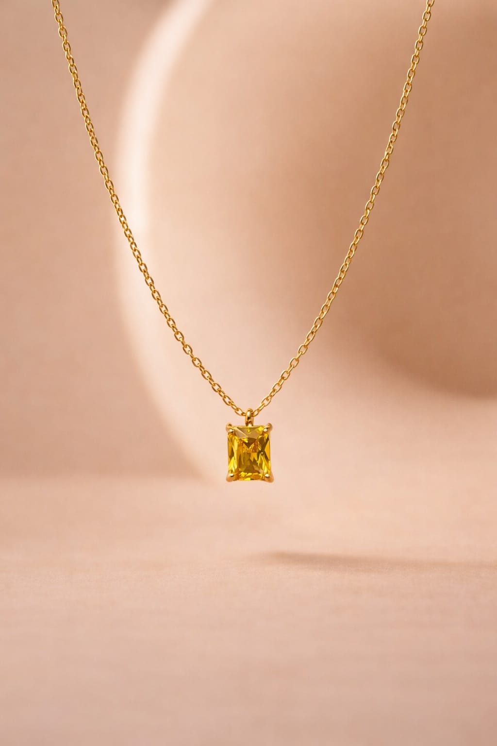 Golden Square pendant
