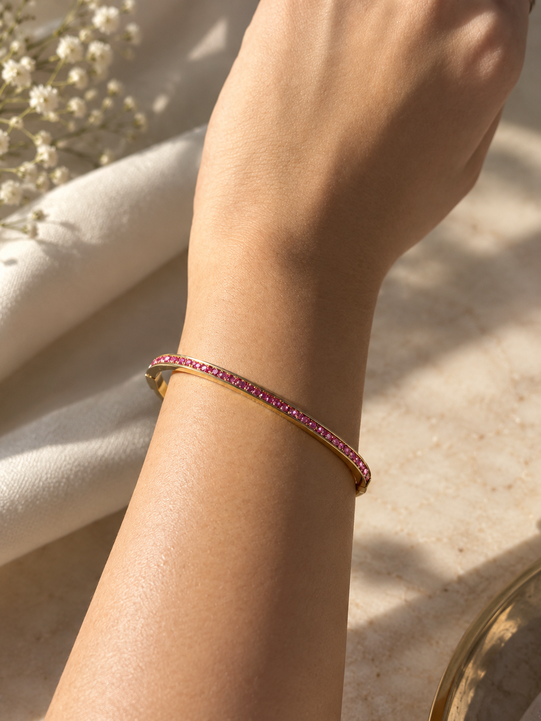 Pink Diamond Bracelet